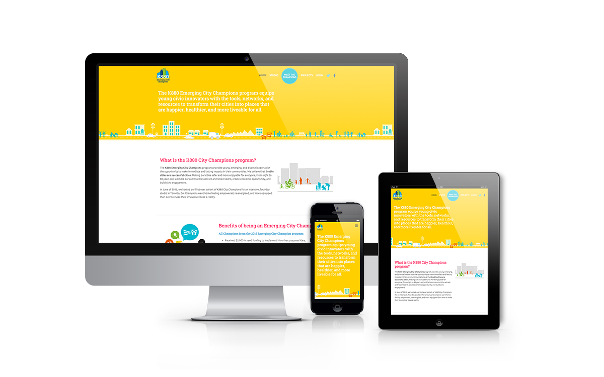 K880 Emerging City Champions Website K880 Emerging City Champions Website